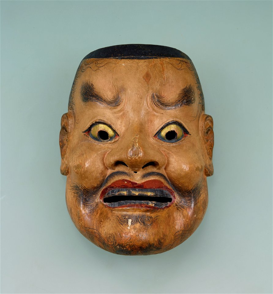 Ō-tenjin (Noh mask), Tokyo National Museum C-1534