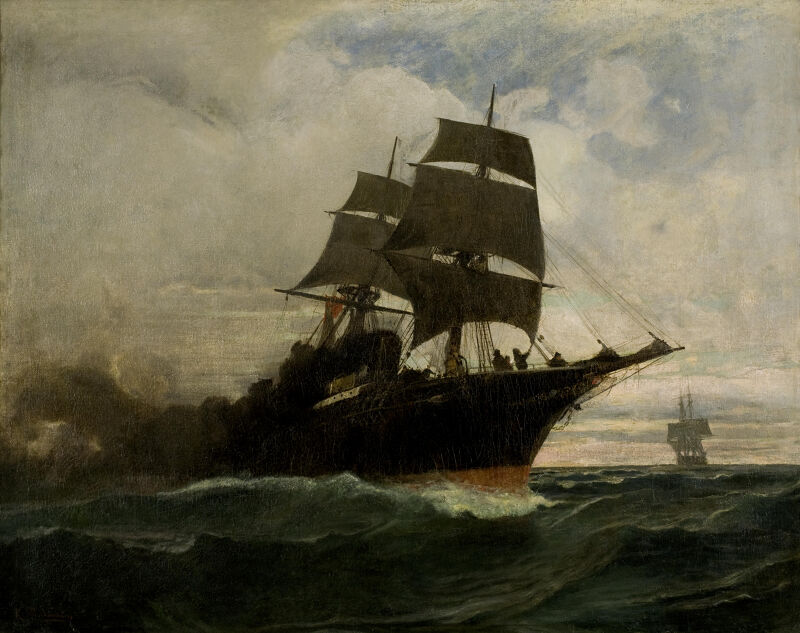 Κωνσταντίνος Βολανάκης - Ογκούμενος μέσω των θαλασσών