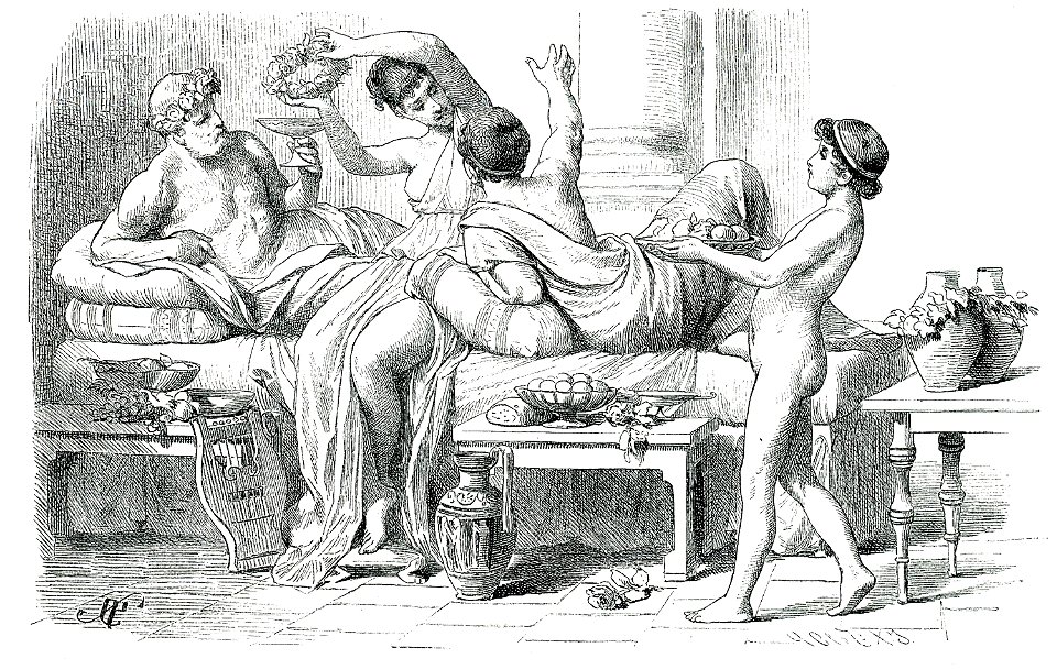Δείπνο - Falke Jacob Von - 1887