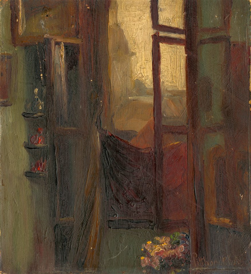 Ľudovít Pitthordt - Window - O 4792 - Slovak National Gallery