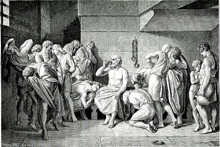 Θάνατος του Σωκράτη - Falke Jacob Von - 1887
