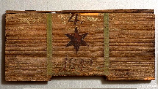 Šesterokraka zvezda (panjska končnica, 1842)