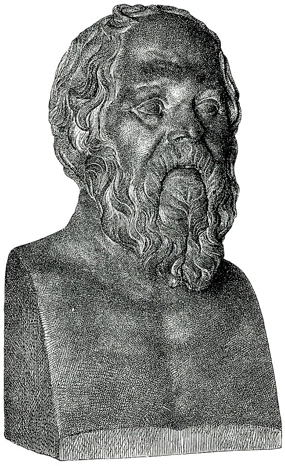 Σωκράτης Προτομή στο Βατικανό της Ρώμης - Falke Jacob Von - 1887