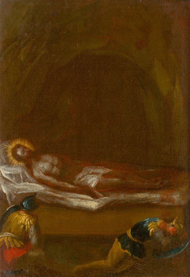 Štefan Schaller - Ježiša pochovávajú. Štúdia ku Krížovej ceste XIV. - O 4129 - Slovak National Gallery