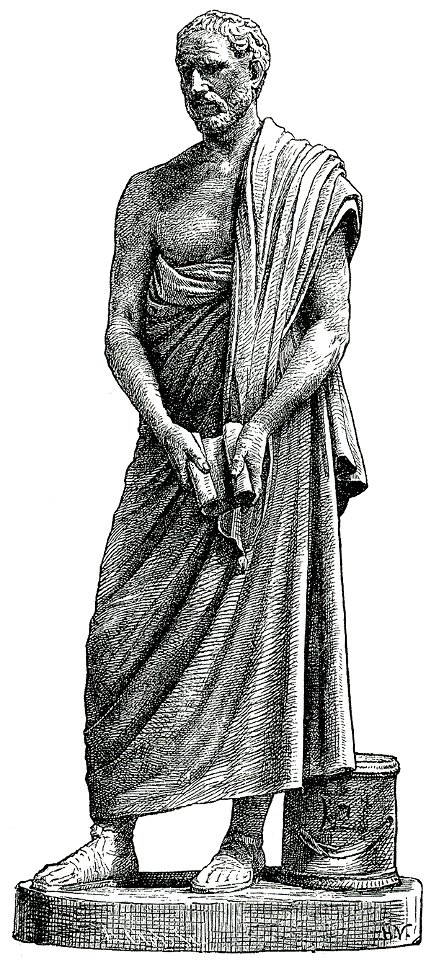 Δημοσθένης Ανδριάντας στο Βατικανό - Falke Jacob Von - 1887
