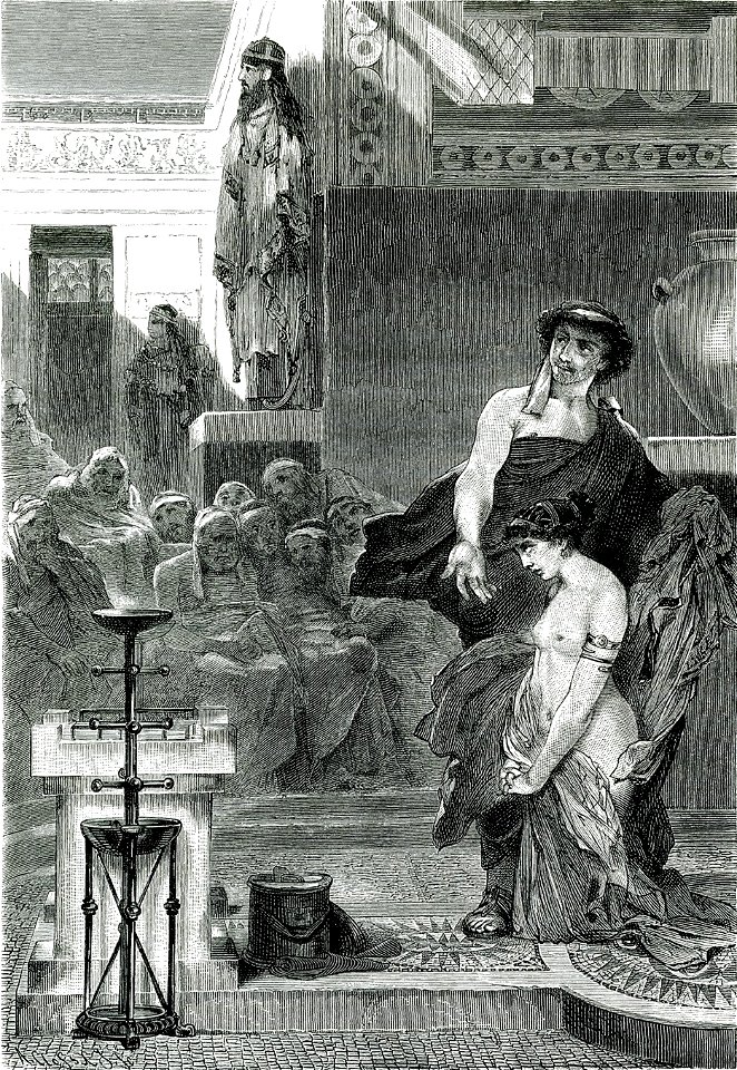 Η Φρύνη στο δικαστήριο - Falke Jacob Von - 1887