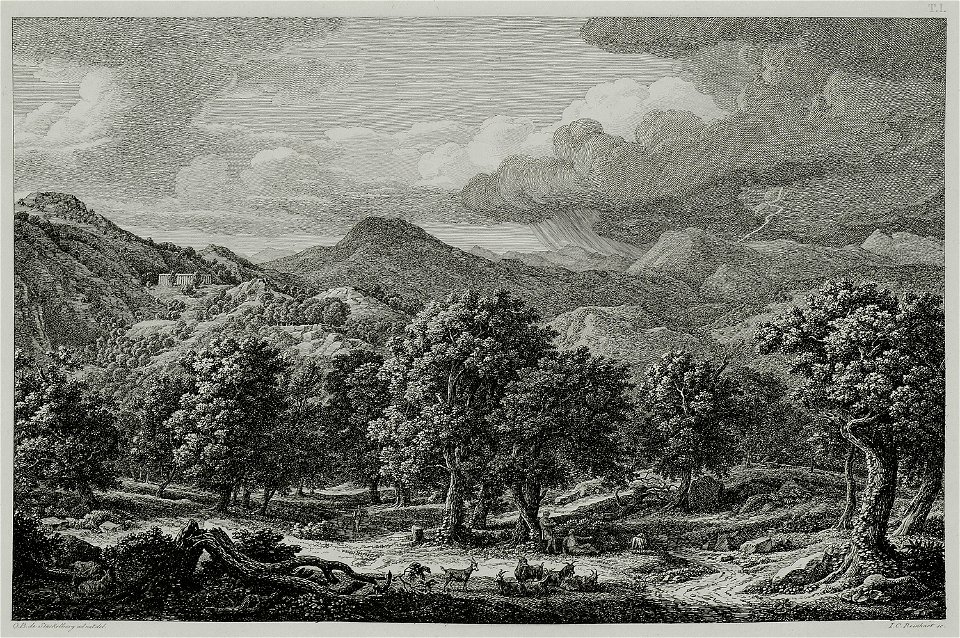 Τοπίο στη Φιγαλεία - Stackelberg Otto Magnus Baron Von - 1826