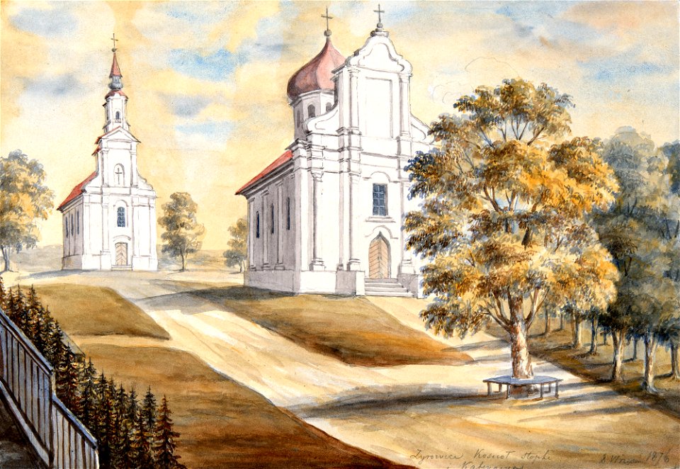 Žyrovičy, Sabornaja, Uźvižanskaja-Bohajaŭlenskaja. Жыровічы, Саборная, Узьвіжанская-Богаяўленская (N. Orda, 8.09.1876)