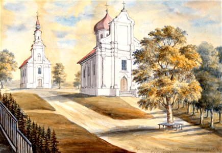 Žyrovičy, Sabornaja, Uźvižanskaja-Bohajaŭlenskaja. Жыровічы, Саборная, Узьвіжанская-Богаяўленская (N. Orda, 8.09.1876)
