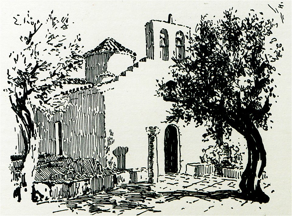 Η εκκλησία της Παναγιάς (ή Ξυλοπαναγιά) στον ομώνυμο οικισμό στη Σ - Perilla Francesco - 1935