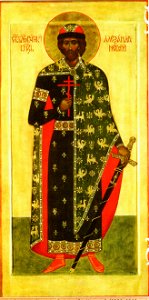 Александр Невский русская икона