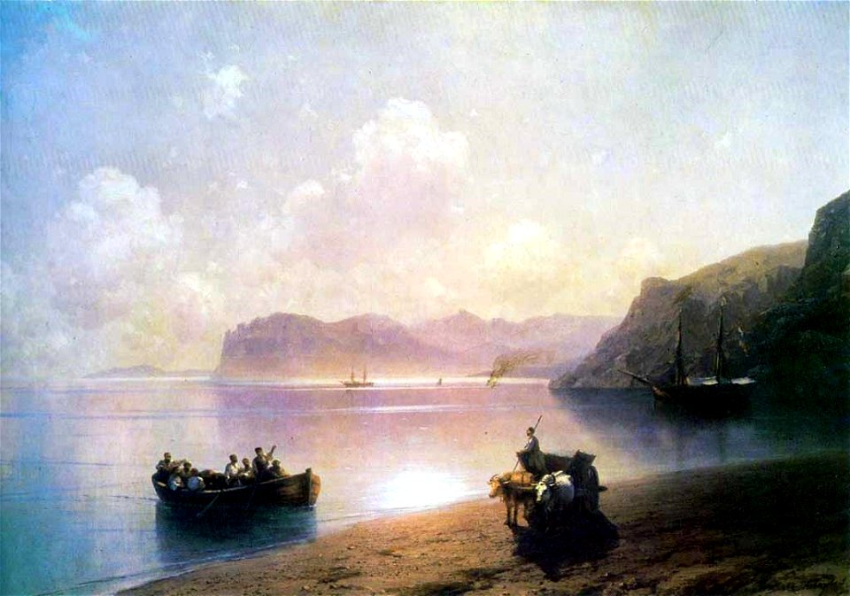 Айвазовский Иван Константинович. Утро на море. 1883.