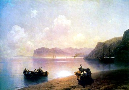 Айвазовский Иван Константинович. Утро на море. 1883.