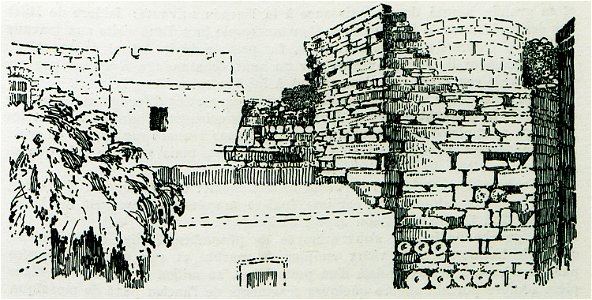 Το φράγκικο κάστρο στην Παροικιά της Πάρου, το οποίο είναι χτισμέÎ - Perilla Francesco - 1935