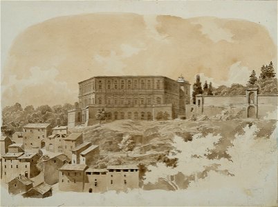 Бенуа Н. Л. Замок Капрарола в Витербо