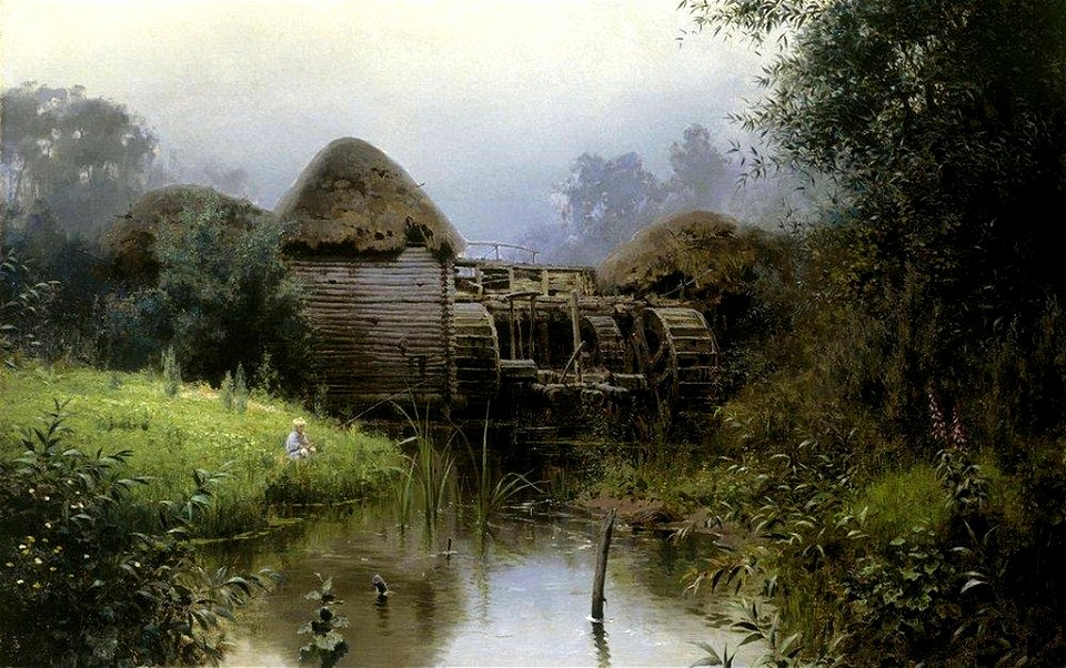 В. Д. Поленов. Старая мельница. 1880