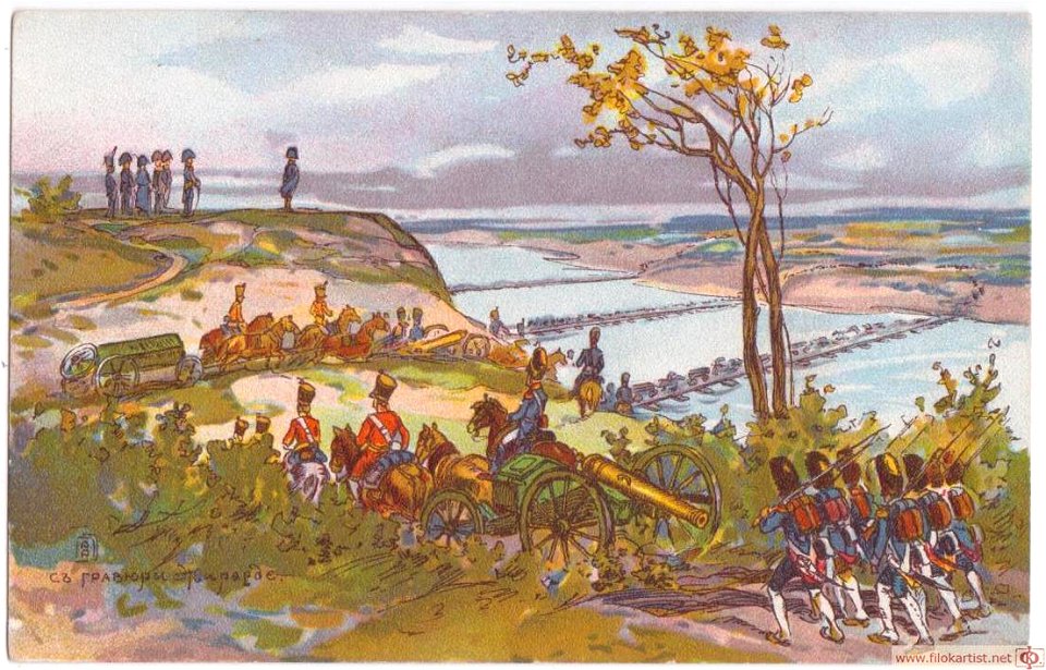 Апсит. №21, Переправа Наполеона через Неман