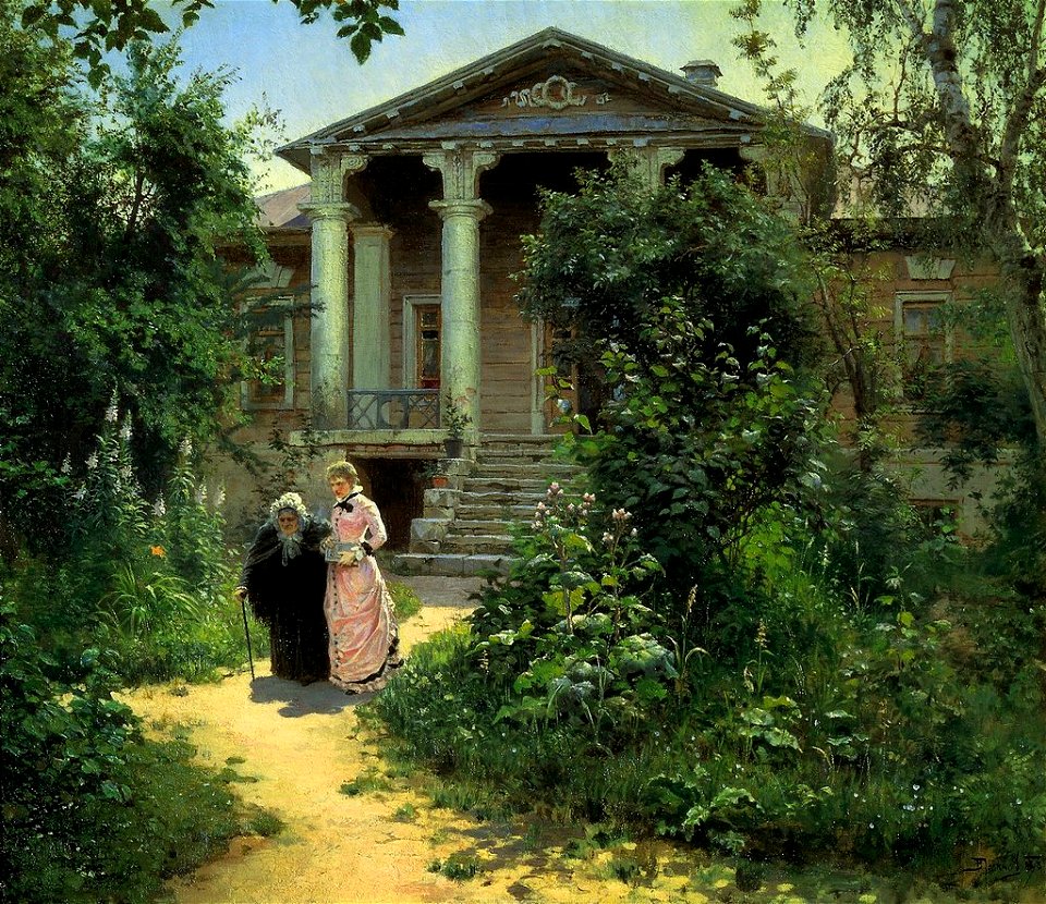 В. Д. Поленов. Бабушкин сад. 1878