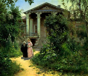 В. Д. Поленов. Бабушкин сад. 1878