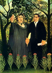 Анри Руссо the-muse-inspiring-the-poet-1909