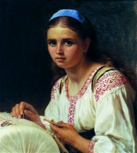 Верещагин Василий Петрович - Кружевница