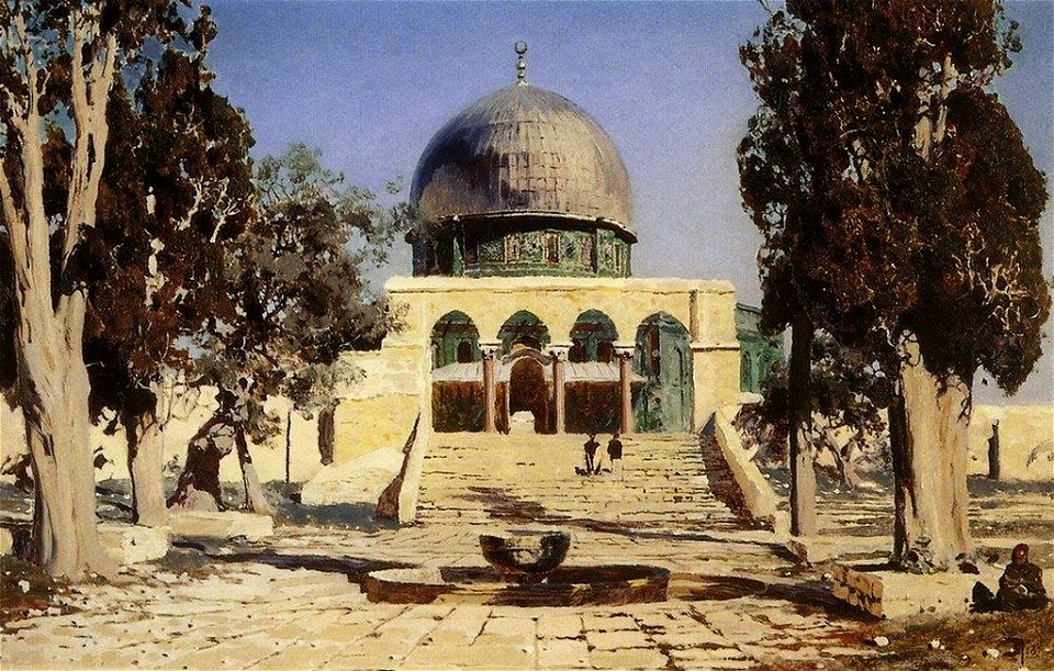 В. Д. Поленов. Харам Эш-Шериф. 1882