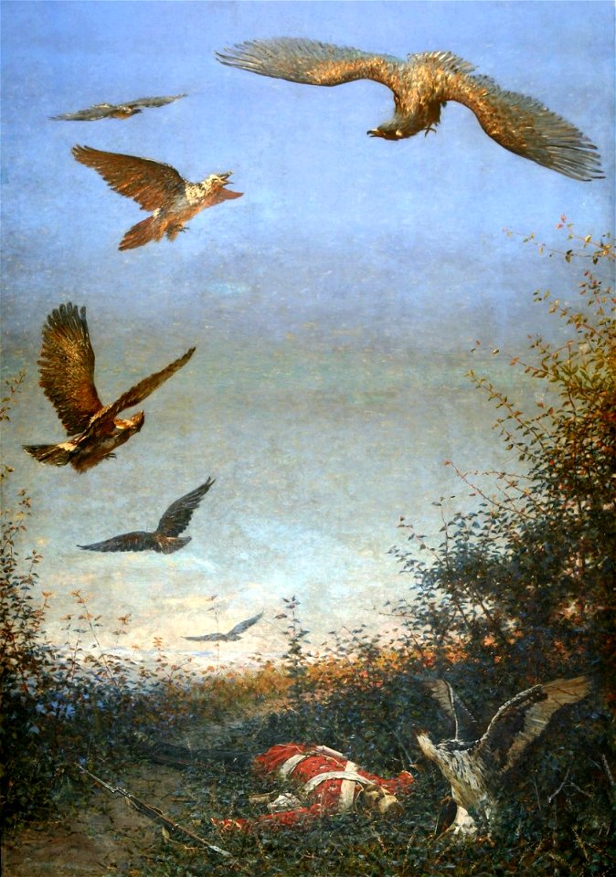 Верещагин В. В. (1880-е) Орлы. Забытый солдат