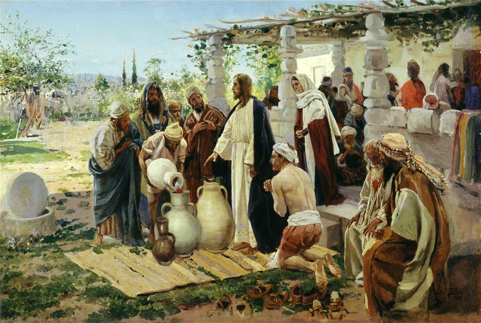 В. Е. Маковский Чудо в Кане