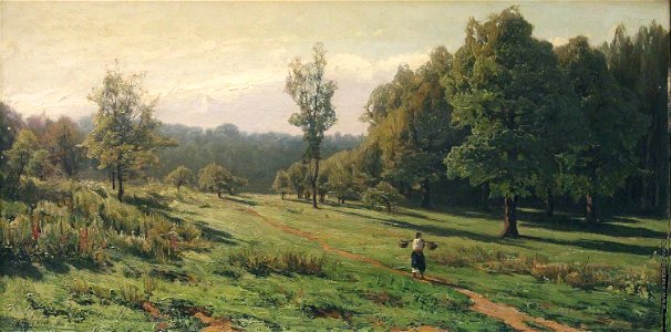 В. Орловский. Летом. Вторая половина 1870-х