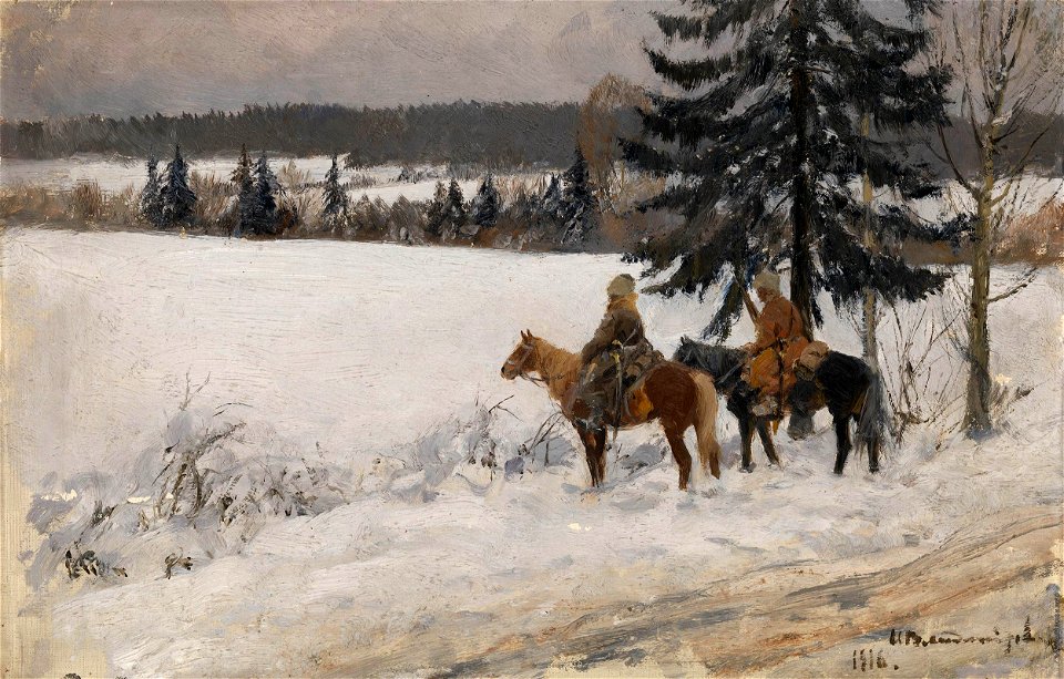 Владимиров Зимняя сцена