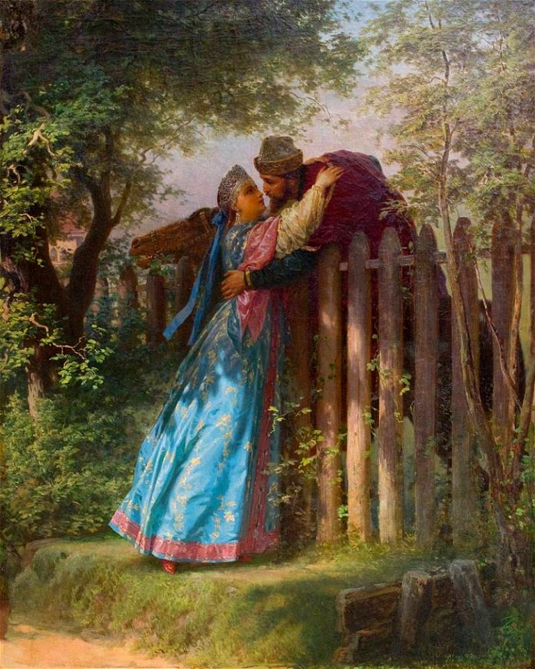 Верещагин Василий Петрович - Желанная встреча (1884)