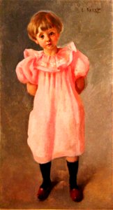 Бакст Лев. Ребенок в розовом