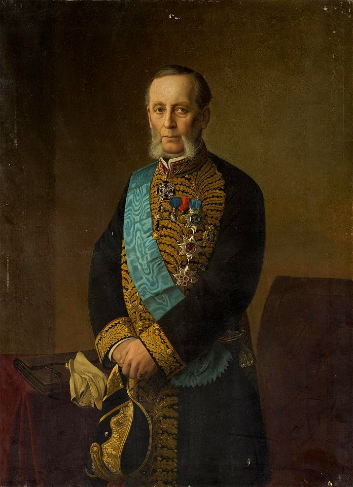 Ботман - Портрет графа Петра Александровича Валуева (1881)