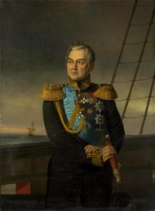 Ботман - Портрет адмирала Михаила Петровича Лазарева (1873)