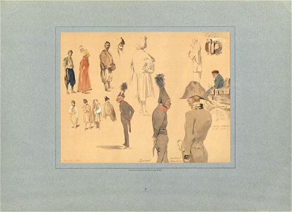 Г. Гагарин. Рисунки и наброски 24
