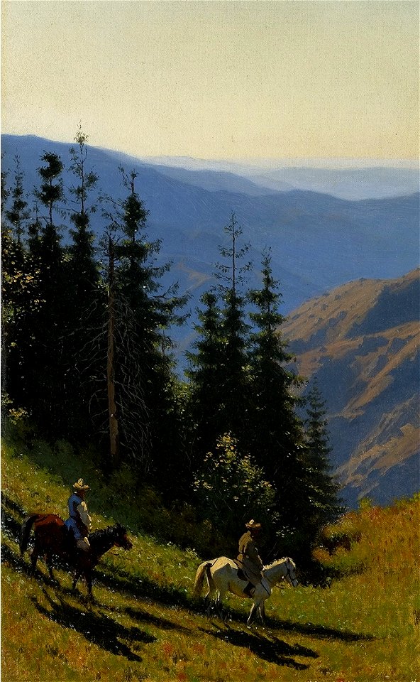 В горах Алатау 2