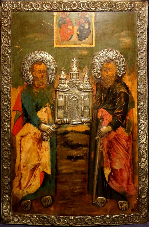 Икона Петр и Павел XVIII