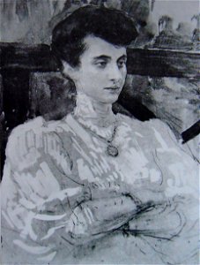 И.Е.Репин. Портрет В.Д. Арбузовой. 1908