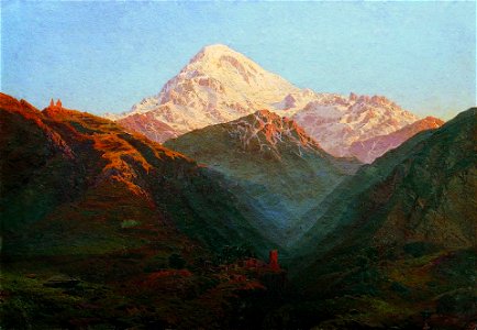 И. Н. Занковский. Горный пейзаж