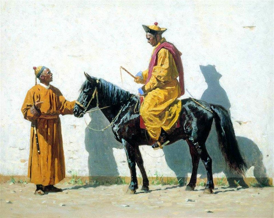 Калмыцкий лама. 1869-1870