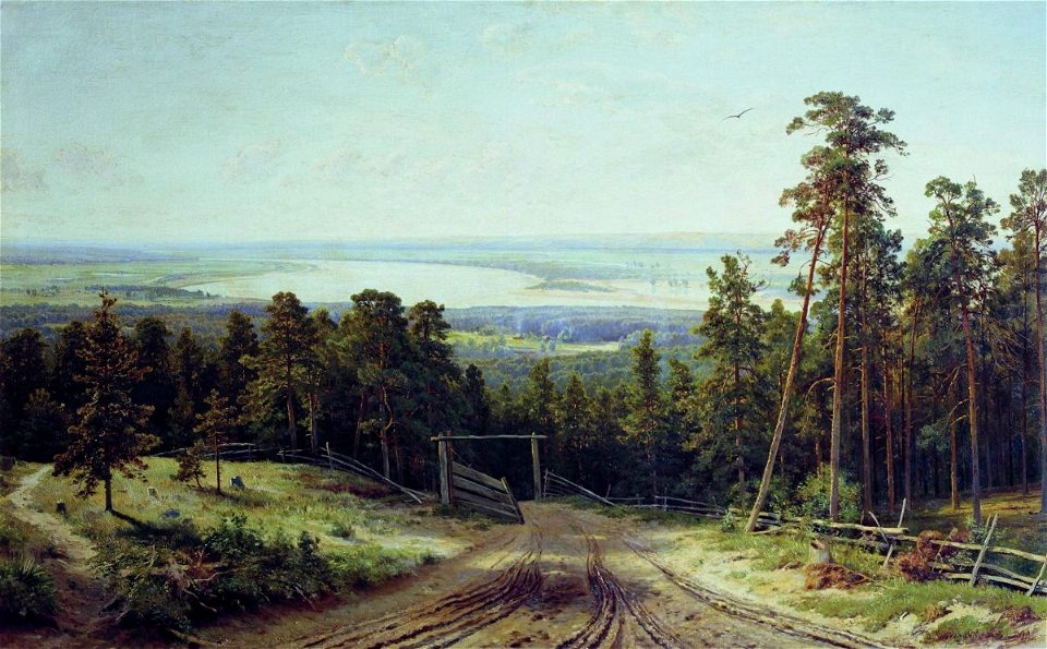 Кама близ Елабуги (Шишкин)