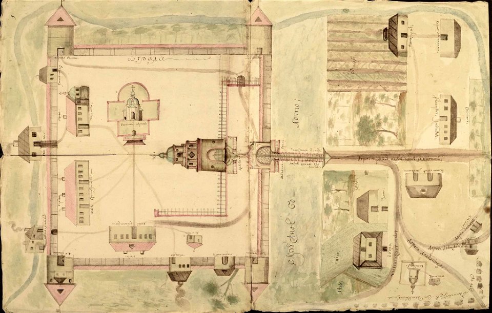 Дзятлавіцкі манастыр 1770