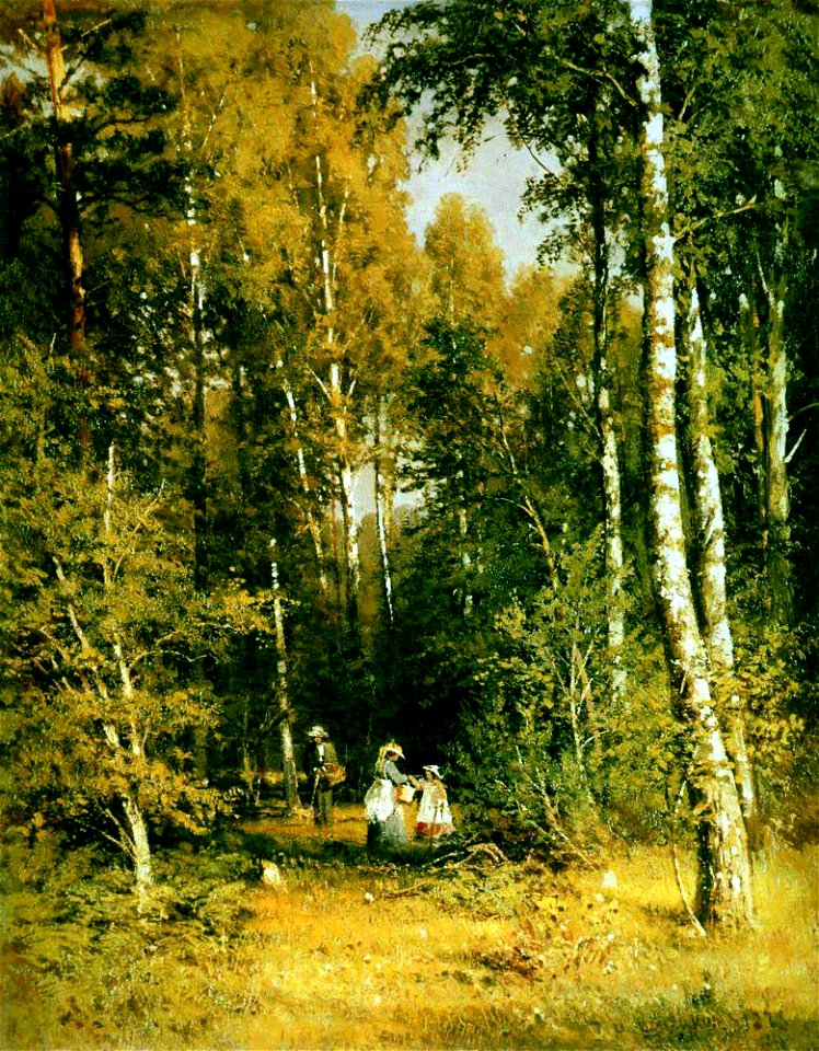 Иван Шишкин. Березовая роща