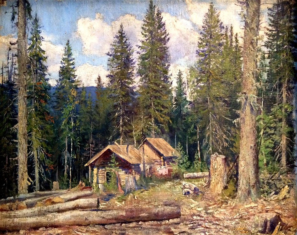 Избушка в лесу (Шишкин)