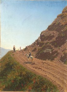 Кочевая дорога в горах Алатау