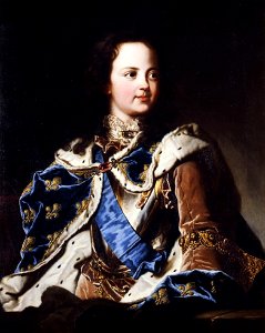 Иасент Риго. Копия портрета Людовика XV