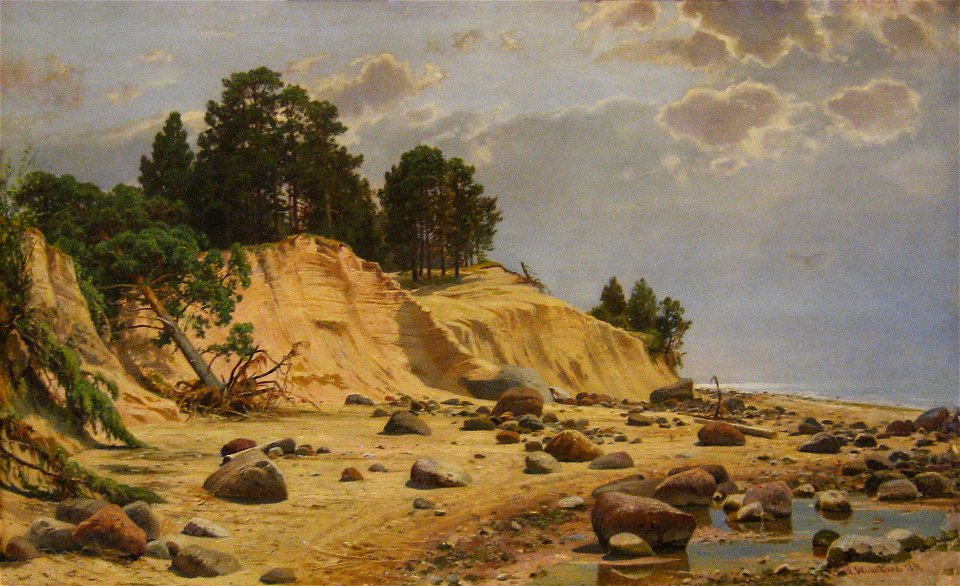 Иван Шишкин После шторма в Мери-Хови 1891