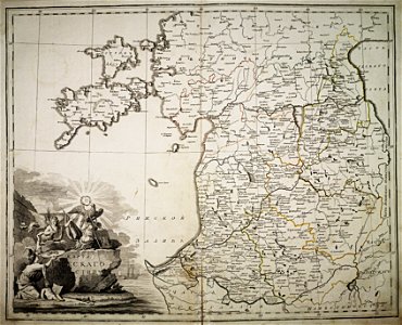 Карта Рижскаго наместничества (1792)