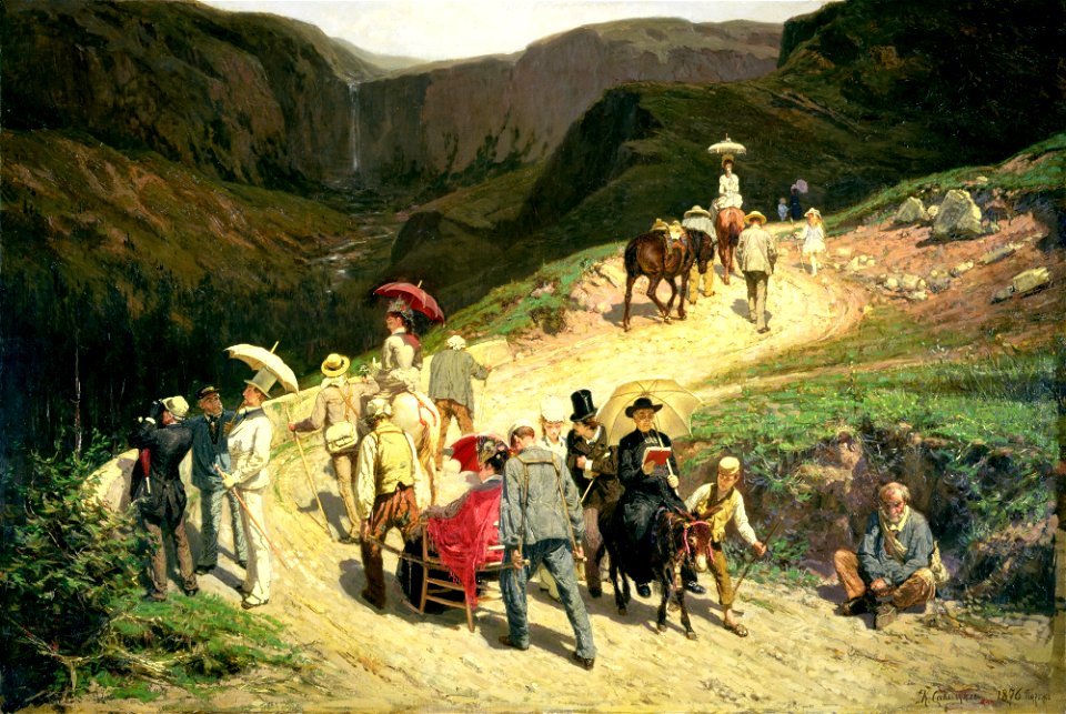 Константин А. Савицкий - Путешественники в Оверни