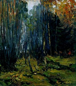 Левитан Осенний лес (1899)